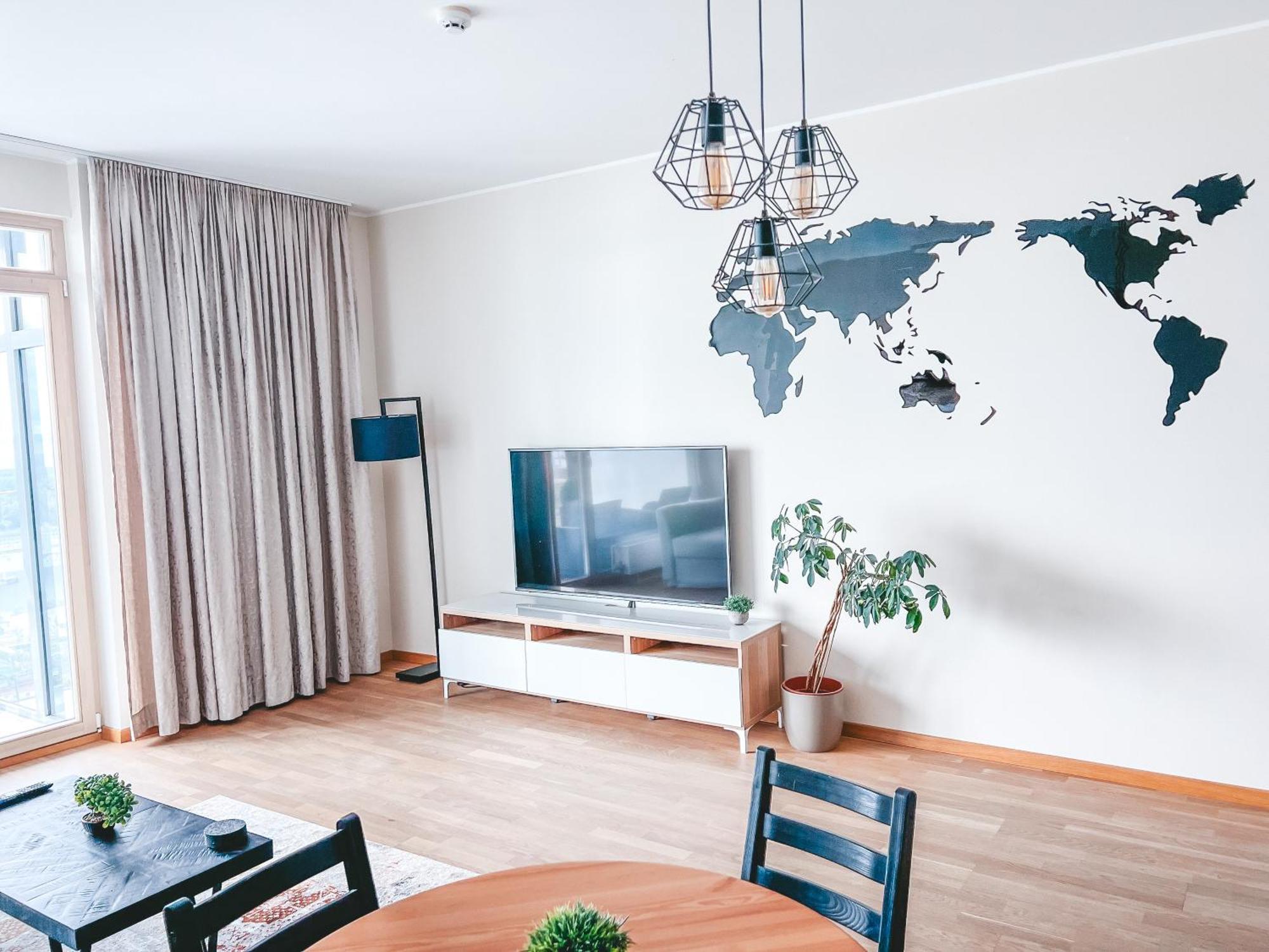 Up 34 Floor Apartments Klaipeda Bagian luar foto